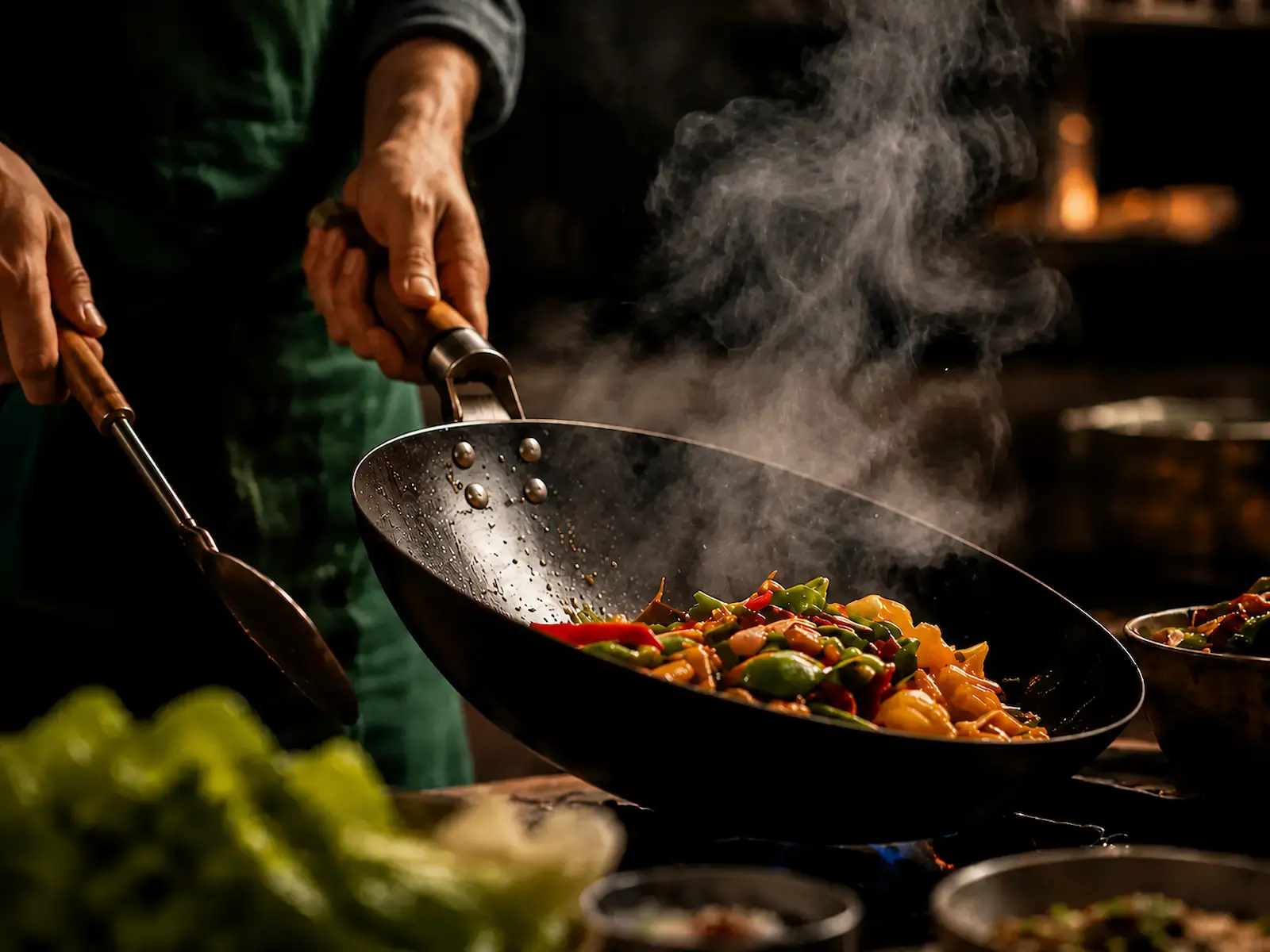 Fresh dish-by-dish cooking