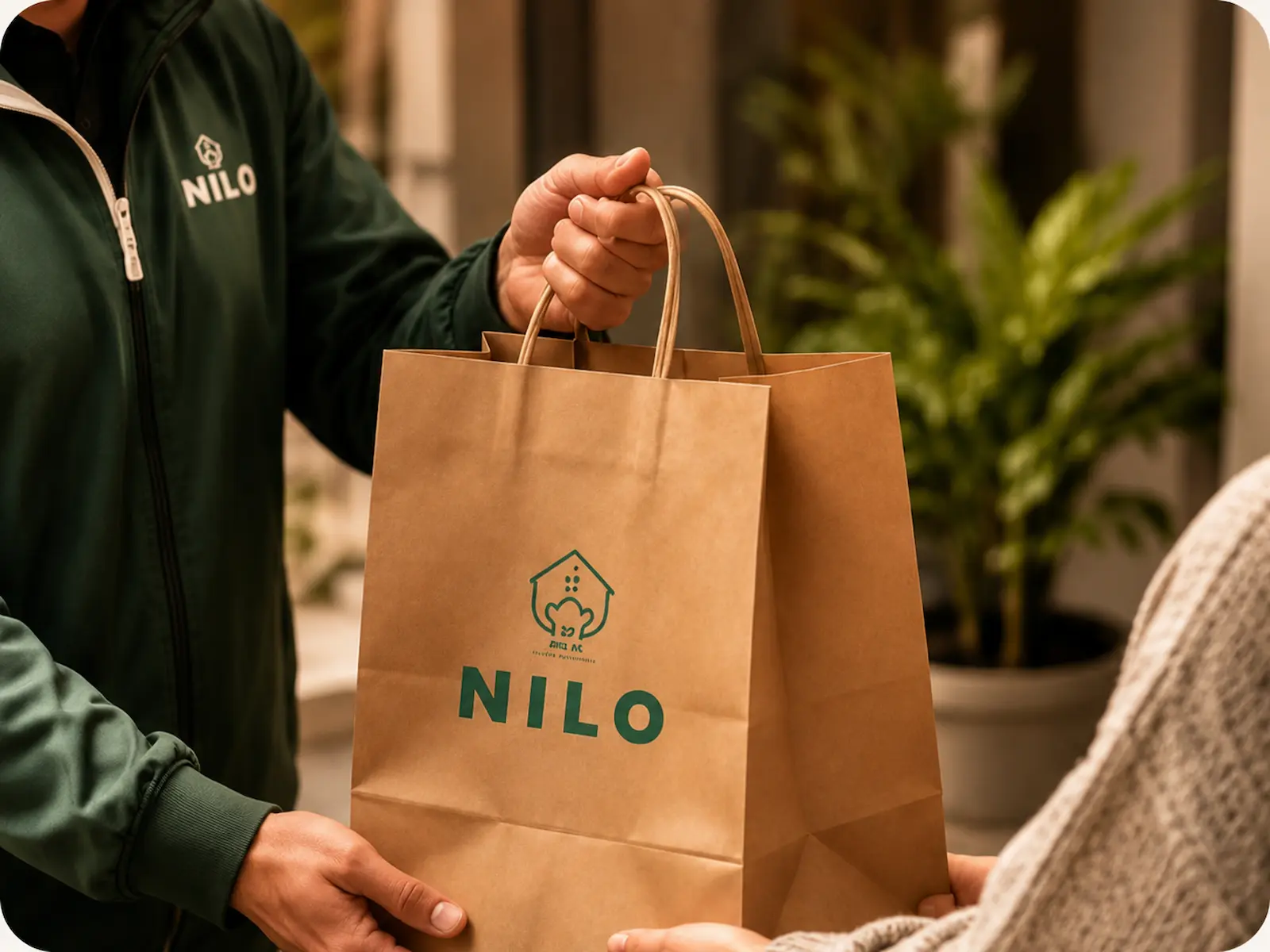 NILO delivery prepared with care